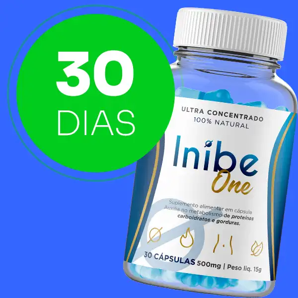 Material comercial sobre a garantia do Inibe One
