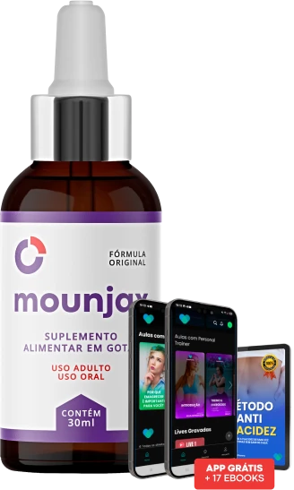 Apresentação comercial do kit Mounjax, opção 1