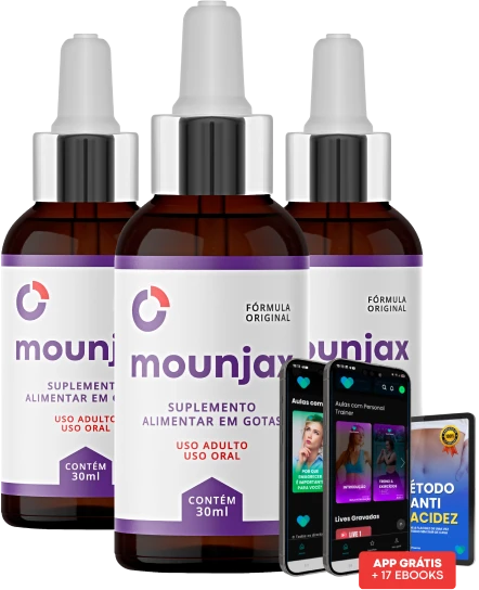 Apresentação comercial do kit Mounjax, opção 2