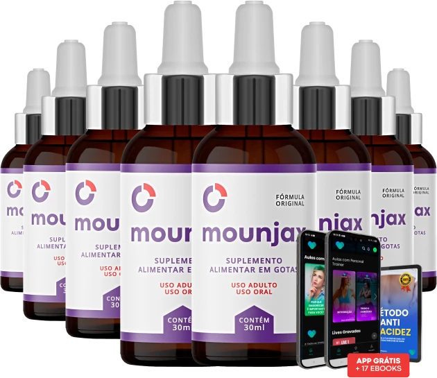 Apresentação comercial do kit Mounjax, opção 4