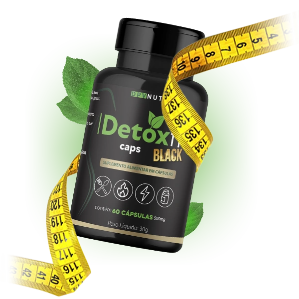 Imagem do produto Detox Fit Caps Black