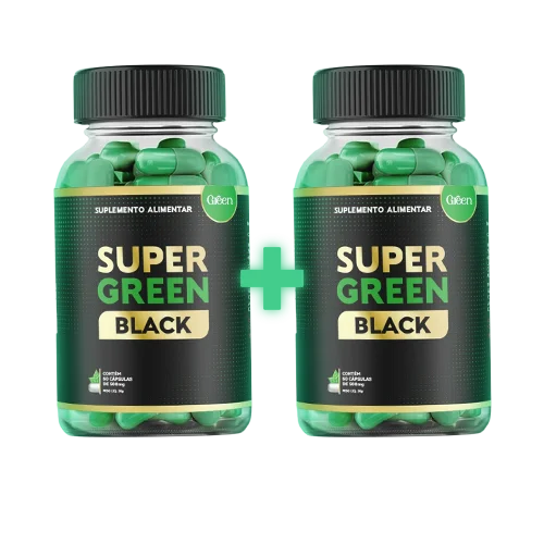 Apresentação comercial de kit Super Green Black — imagem 2