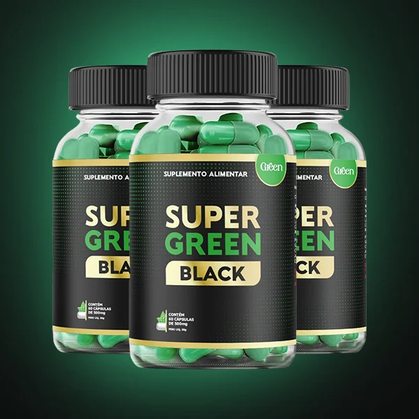 Apresentação comercial de kit Super Green Black — imagem 3